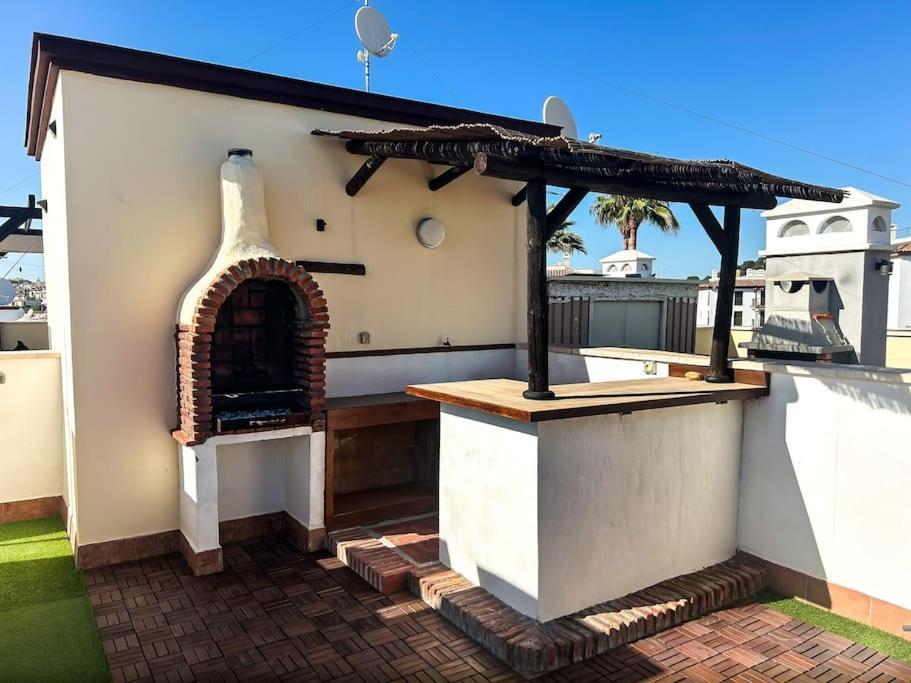 Modern Beach Duplex With Bbq Rooftop Ayamonte Exteriör bild
